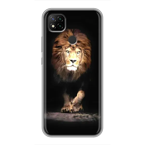 Чохол з принтом «Лев» для Xiaomi Redmi 9c
