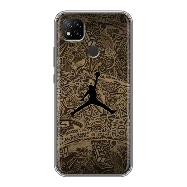 Чохол з принтом «Logo Jordan» для Xiaomi Redmi 9c