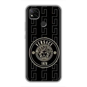 Чехлы VERSACE для Редми 9с (PREMIUMPrint) (Лого Версаче)