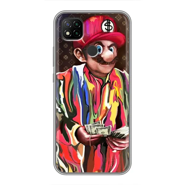 Чехол с принтом «Mario LV» для Xiaomi Redmi 9c