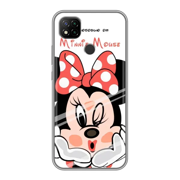 Чехол с принтом «Маус Минни» для Xiaomi Redmi 9c