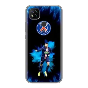 Чехлы Килиан Мбаппе для Xiaomi Redmi 9c (Мбаппе в огне)