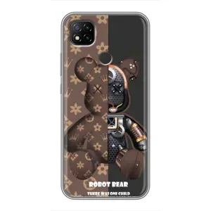 Круті Чохли Луі Віттон для Xiaomi Redmi 9c (AlphaPrint) (Ведмідь Луі Вітон)