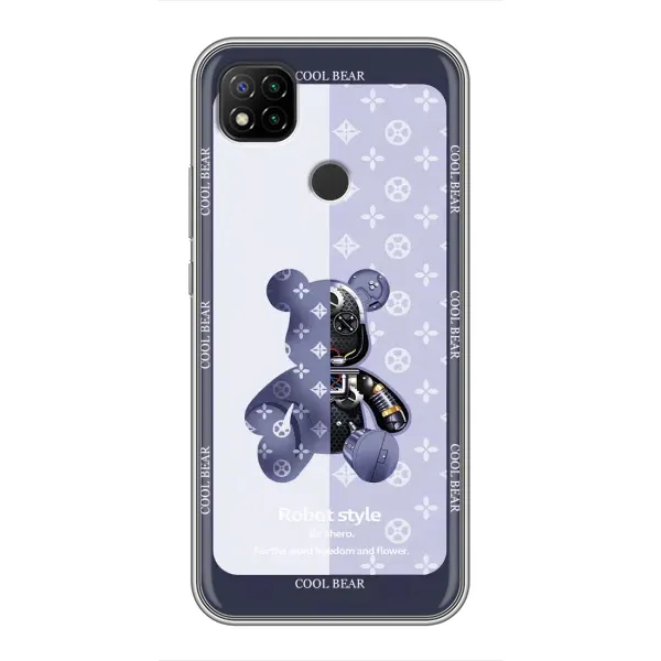 Чохол з принтом «Медведик LV» для Xiaomi Redmi 9c