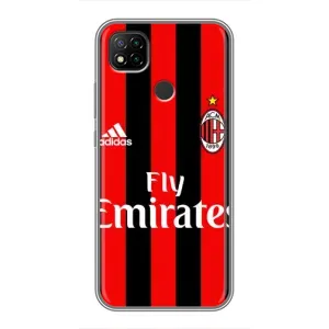 Чехлы для Xiaomi Redmi 9c (VPrint) - Футбольные клубы (Milan)