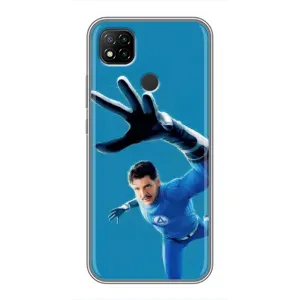 Чохол з принтом Фантастична четвірка для Xiaomi Redmi 9c (Містер Фантастік супергерой)