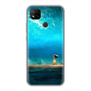 Чехол с мультфильмом Моана Xiaomi Redmi 9c (Океан Моана)