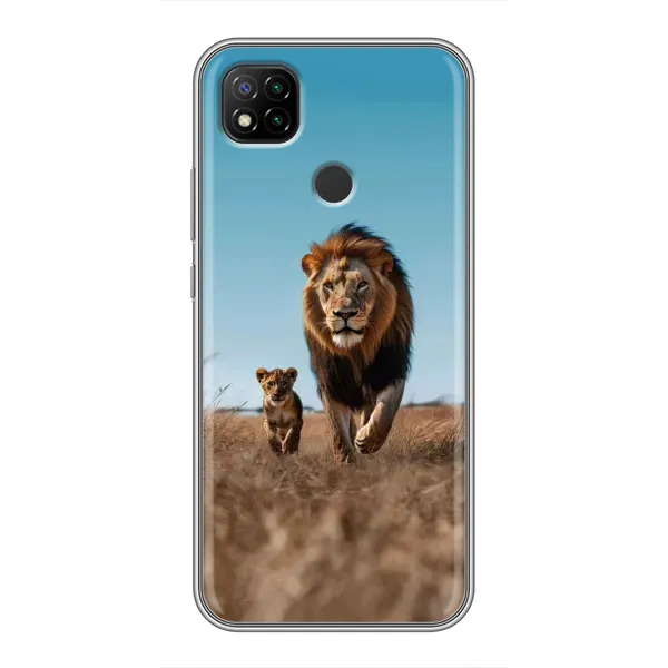 Чехол с принтом «Мусафа и Симба» для Xiaomi Redmi 9c