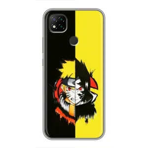 Naruto Anime Чехлы для Редми 9с (AlphaPrint) (Наруто-Итачи)