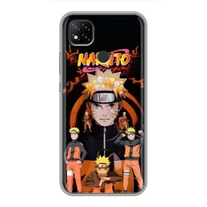 Naruto Anime Чехлы для Редми 9с (AlphaPrint) (Наруто из Аниме)