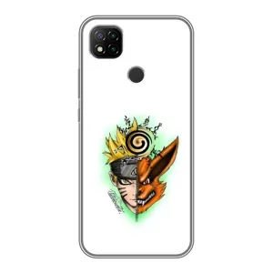 Naruto Anime Чехлы для Редми 9с (AlphaPrint) (Наруто Курама)