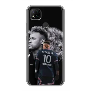 Чехол Неймар для Xiaomi Redmi 9c (AlphaPrint) (Неймар Лев)