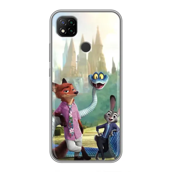 Чехол с принтом «Герои мультфильма Зверополис» для Xiaomi Redmi 9c