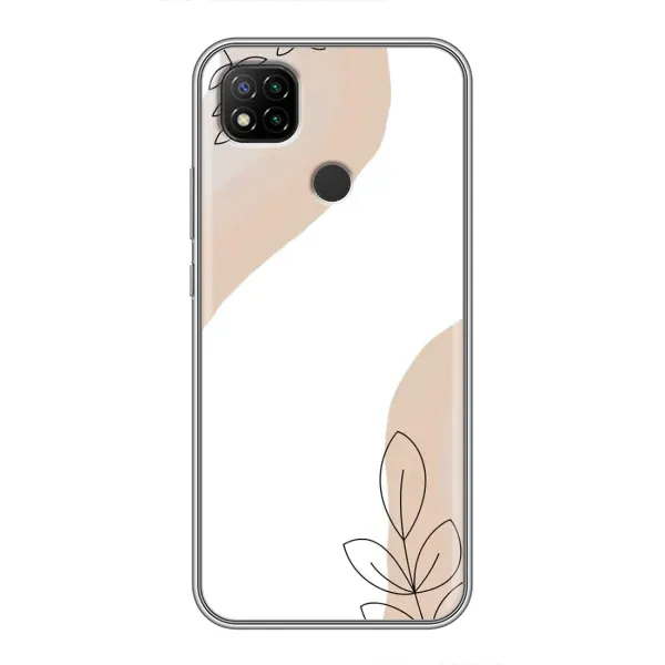 Чехол с принтом «Нюдовая веточка абстракция» для Xiaomi Redmi 9c Чехол с принтом «Нюдовая веточка абстракция» для Xiaomi Redmi 9c