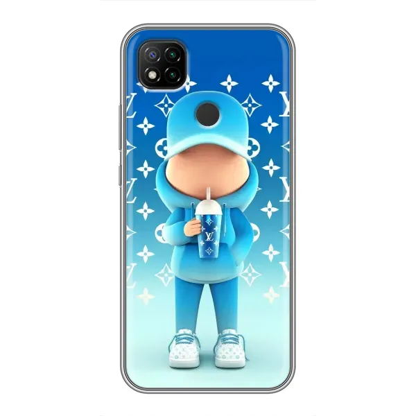 Чохол з принтом «Хлопець LV» для Xiaomi Redmi 9c