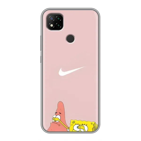 Чехол с принтом «Патрик и Губка» для Xiaomi Redmi 9c Чехол с принтом «Патрик и Губка» для Xiaomi Redmi 9c
