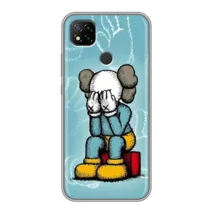 Чехлы для Xiaomi Redmi 9c - Bearbrick Louis Vuitton (PREMIUMPrint) (Плач Bearbrick)