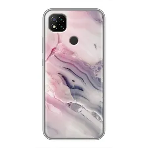 Мраморный чехол на Xiaomi Redmi 9c (VPrint) (Пурпурный Мрамор)