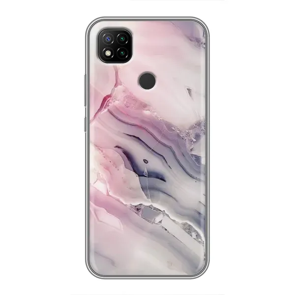 Чехол с принтом «Пурпурный Мрамор» для Xiaomi Redmi 9c Чехол с принтом «Пурпурный Мрамор» для Xiaomi Redmi 9c
