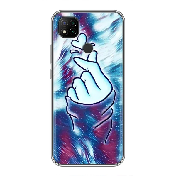Чехол с принтом «Радужное сердце» для Xiaomi Redmi 9c Чехол с принтом «Радужное сердце» для Xiaomi Redmi 9c
