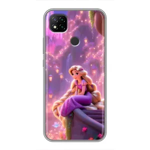 Чехол Рапунцель для Xiaomi Redmi 9c (Рапунцель в замке)