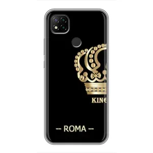 Чехлы для Xiaomi Redmi 9c (VPrint) - Футбольные клубы (Roma)