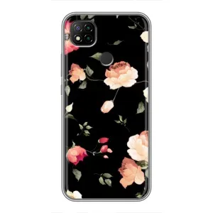 Чохли з квітами для Xiaomi Redmi 9c (VPrint) (Трояндочки)