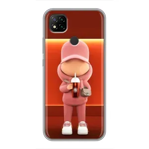 Круті Чохли Луі Віттон для Xiaomi Redmi 9c (AlphaPrint) (З Кавою)