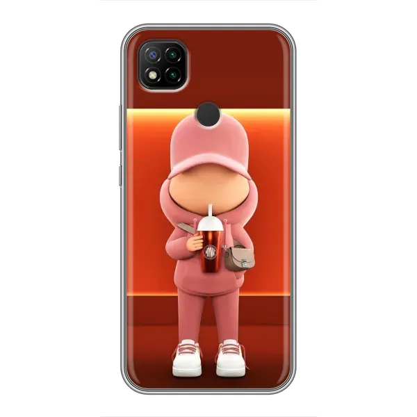 Чохол з принтом «З Кавою» для Xiaomi Redmi 9c