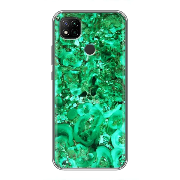 Чехол с принтом «Салатный Мрамор» для Xiaomi Redmi 9c Чехол с принтом «Салатный Мрамор» для Xiaomi Redmi 9c