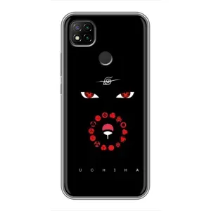 Чехлы на тему: Итачи Учиха для Xiaomi Redmi 9c (AlphaPrint) (глаза Итачи)