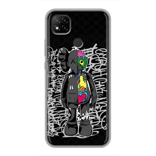 Чехол с принтом «Стиль Bearbrick» для Xiaomi Redmi 9c
