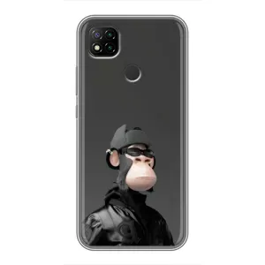 Чохли з Мавпами NFT для Xiaomi Redmi 9c (AlphaPrint) (стильна мавпа NFT)