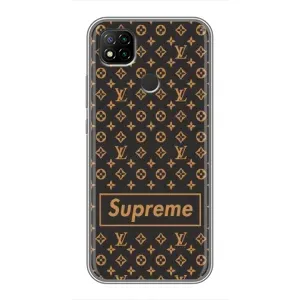 Чехол для Xiaomi Redmi 9c с картинкой Supreme (AlphaPrint) (Supreme LV)