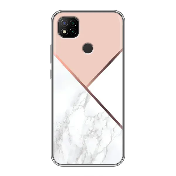 Чехол с принтом «Тройной мрамор» для Xiaomi Redmi 9c Чехол с принтом «Тройной мрамор» для Xiaomi Redmi 9c