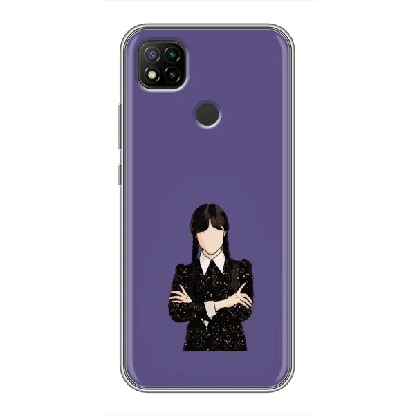 Чехол с принтом «Уэнздей в черном» для Xiaomi Redmi 9c Чехол с принтом «Уэнздей в черном» для Xiaomi Redmi 9c