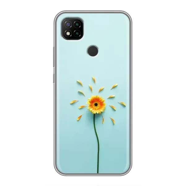 Чохол з принтом «Жовта квітка» для Xiaomi Redmi 9c Чохол з принтом «Жовта квітка» для Xiaomi Redmi 9c