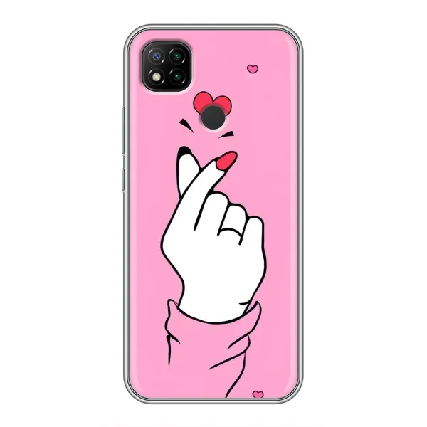 Чехол с принтом «Знак Love» для Xiaomi Redmi 9c Чехол с принтом «Знак Love» для Xiaomi Redmi 9c