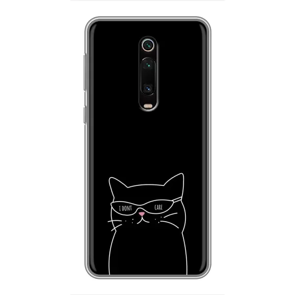 Чохол з принтом «Байдужий кіт» для Xiaomi Redmi K20