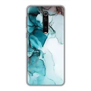 Чохол для Xiaomi Redmi K20:

				 українськими літерами: Ксіаомі Редмі К20 - з принтом (Дизайнерські) (AlphaPrint) (Бірюзовий мрамор)