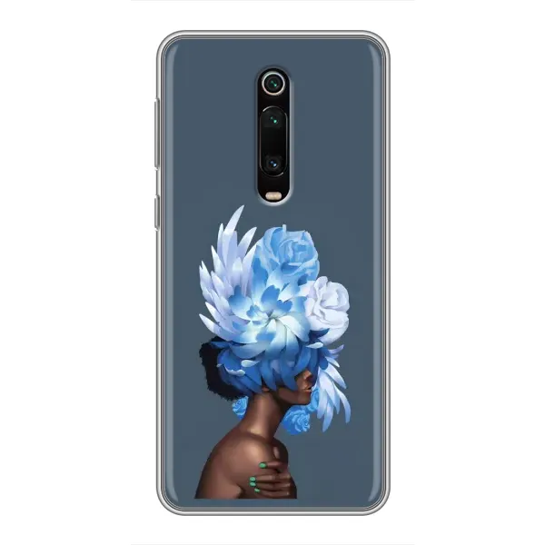 Чехол с принтом «Цветы на голове» для Xiaomi Redmi K20