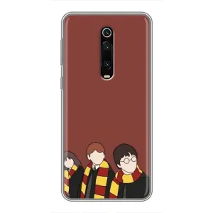 Чехлы с Гарри Поттером для Xiaomi Redmi K20 (AlphaPrint) (Гарри с друзьями)