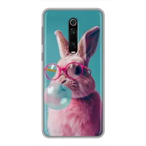 Чохол з принтом стильні тварини для Xiaomi Redmi K20:

				 українськими літерами: Ксіаомі Редмі К20 (Кролик в окулярах)