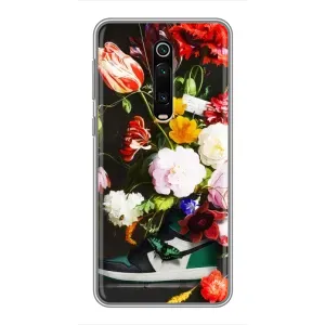 Бренднові Чохли для Xiaomi Redmi K20 - (PREMIUMPrint) (Nike цветы)