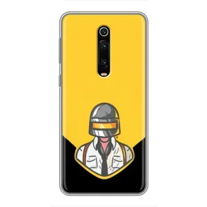 Чеjхол PUBG для Xiaomi Redmi K20:

				 українськими літерами: Ксіаомі Редмі К20 (AlphaPrint) (Пабг в шоломі)