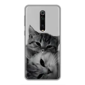 Чохол з принтом «Пара котів» для Xiaomi Redmi K20