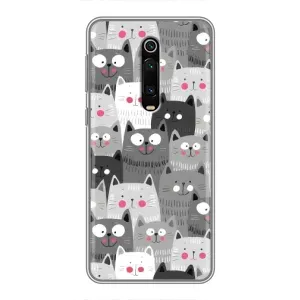 Чохли з Котиками для Xiaomi Redmi K20 (VPrint) (Мальовані котики)