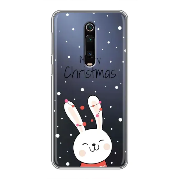 Чехол с принтом «Рождественский заяц» для Xiaomi Redmi K20 Чехол с принтом «Рождественский заяц» для Xiaomi Redmi K20