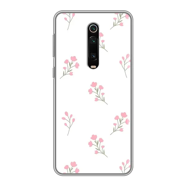 Чохол з принтом «Рожеві квіти» для Xiaomi Redmi K20 Чохол з принтом «Рожеві квіти» для Xiaomi Redmi K20