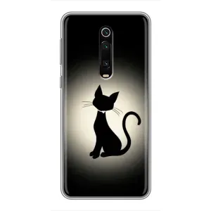 Чохол з принтом для Xiaomi Redmi K20 (AlphaPrint) Модні коти (Силует котика)